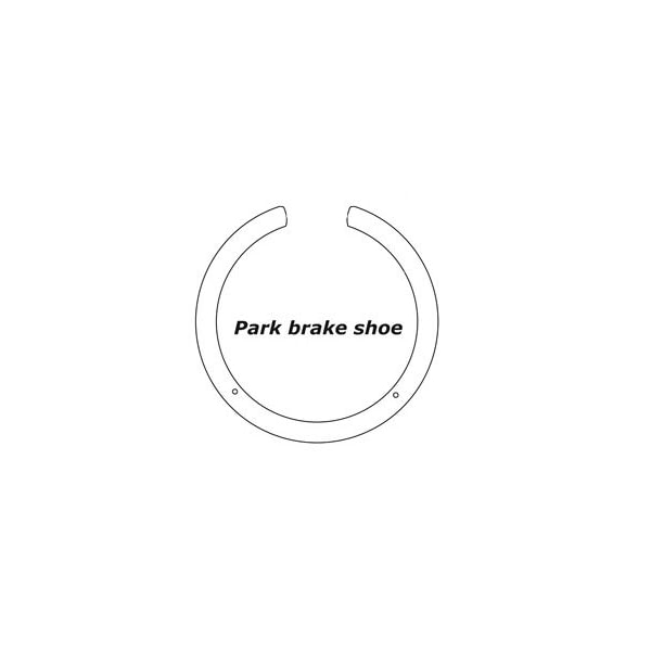 Centric Parts Centric Brake Shoes, 111.08800 111.08800 - main